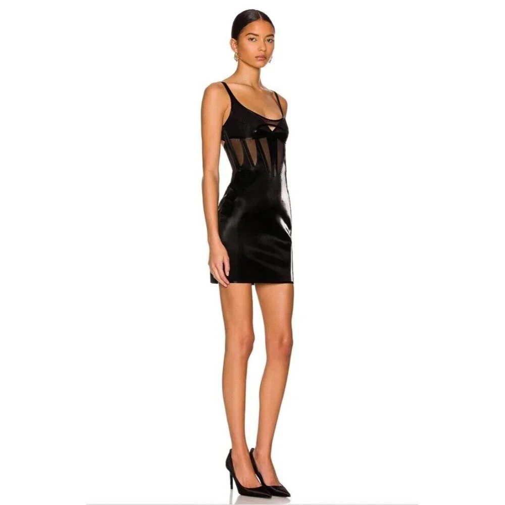 Mugler Corset Dress Black - Picture 3 of 5